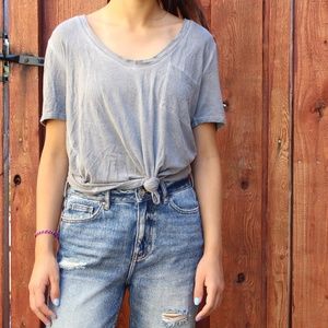 Forever 21 gray short sleeve t-shirt